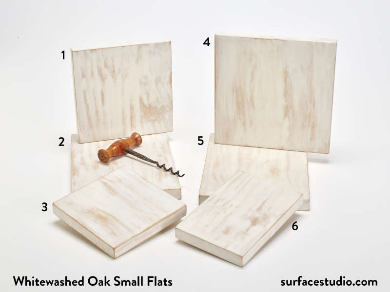 Whitewashed Oak Small Flats (6) $35 each (Mini A5)