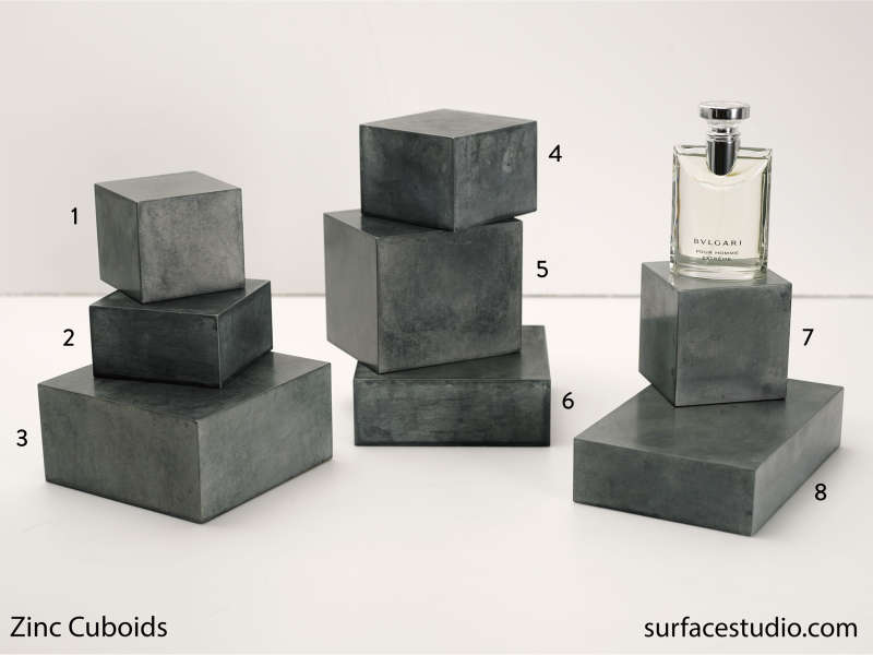 Zinc Cuboids (8) $45 each