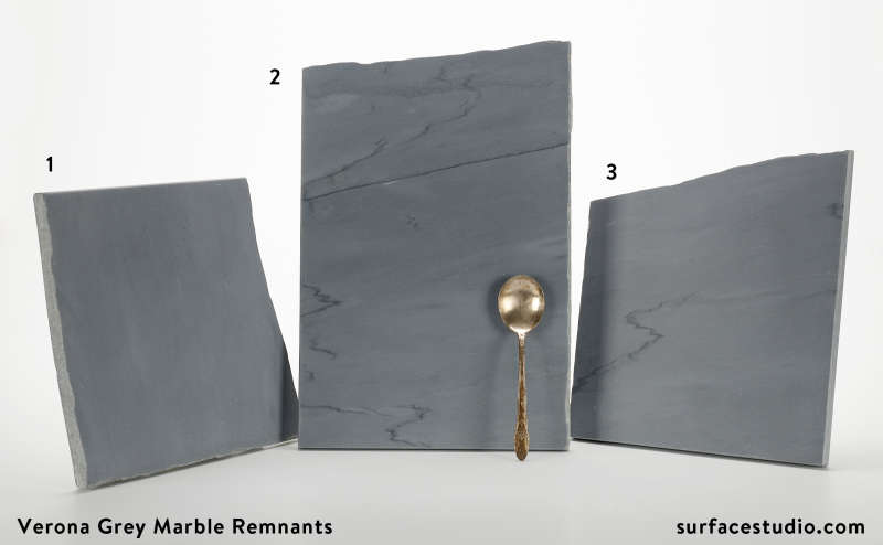 Verona Grey Marble Remnants (3) $45 - $55