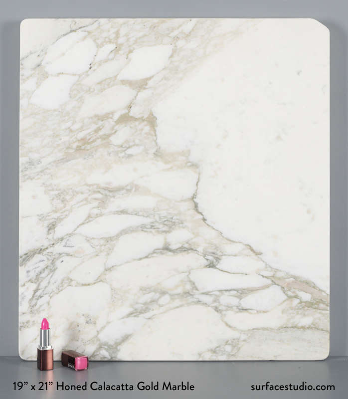 Honed Calacatta Gold Marble  (30 Lbs)