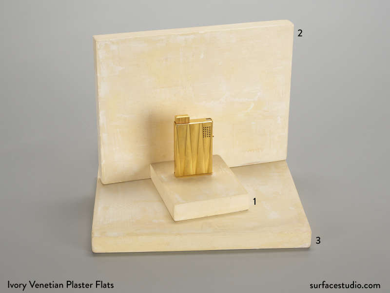 Ivory Venetian Plaster Risers (3) $25 - $40 Each (Mini A5)
