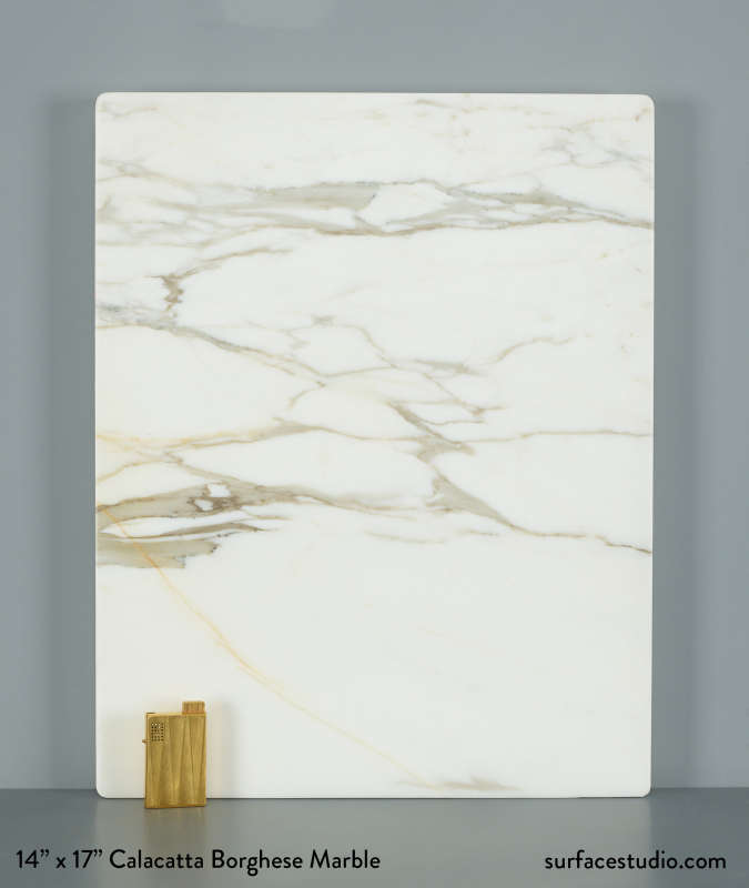 Calacatta Borghese Marble (18 LBS)