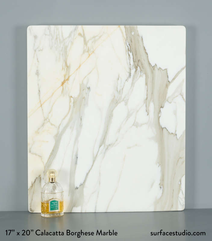 Calacatta Borghese Marble (28 LBS)