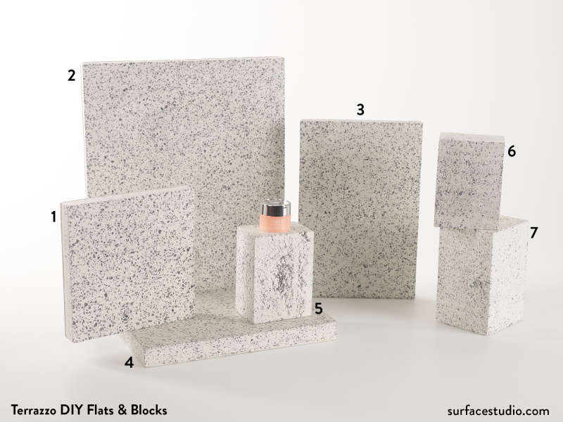 Terrazzo DIY Flats & Blocks (7) $40 Each