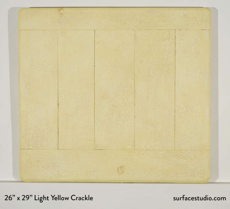 Light Yellow Crackle