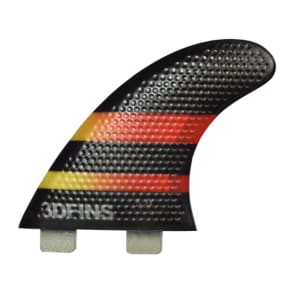 3DFINS FASTLIGHT 5.0 Medium Thruster Fin (Dimple Technology)