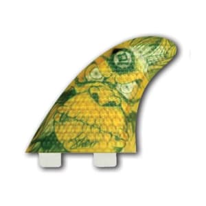 3DFINS Monkeyboy 6.0 Medium Thruster Fin (Dimple Technology)