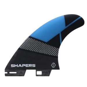 Shapers Spectrum Driver Thruster Fins - Medium/Large (Blue)