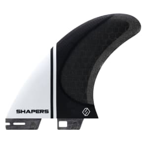 Shapers Carbon Stealth Thruster Fins - Extra Extra Large (Grey)