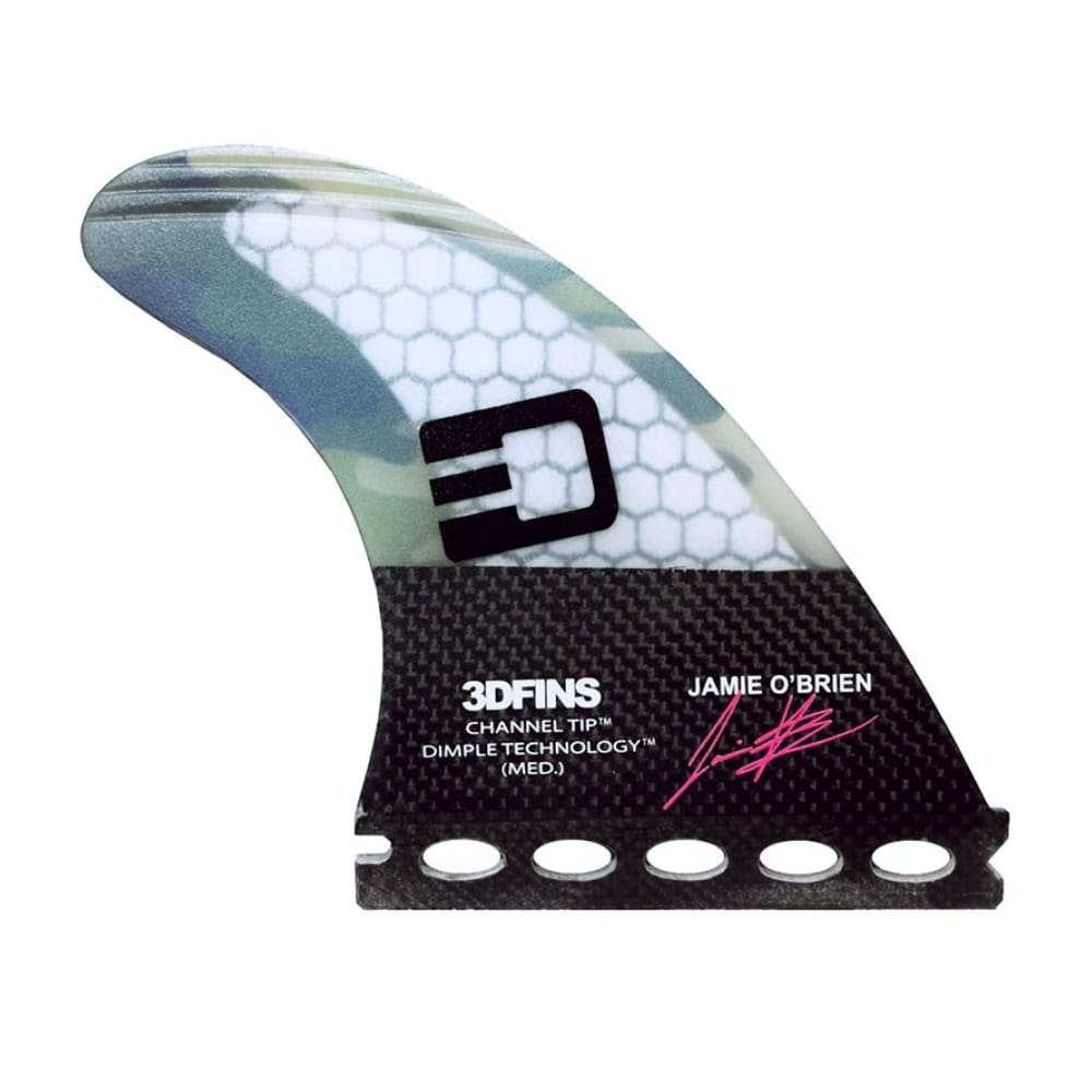 3Dfins Jamie Obrien Sig. Medium Thruster Fin (Dimple Technology) - 3Dfins - Thruster Fins