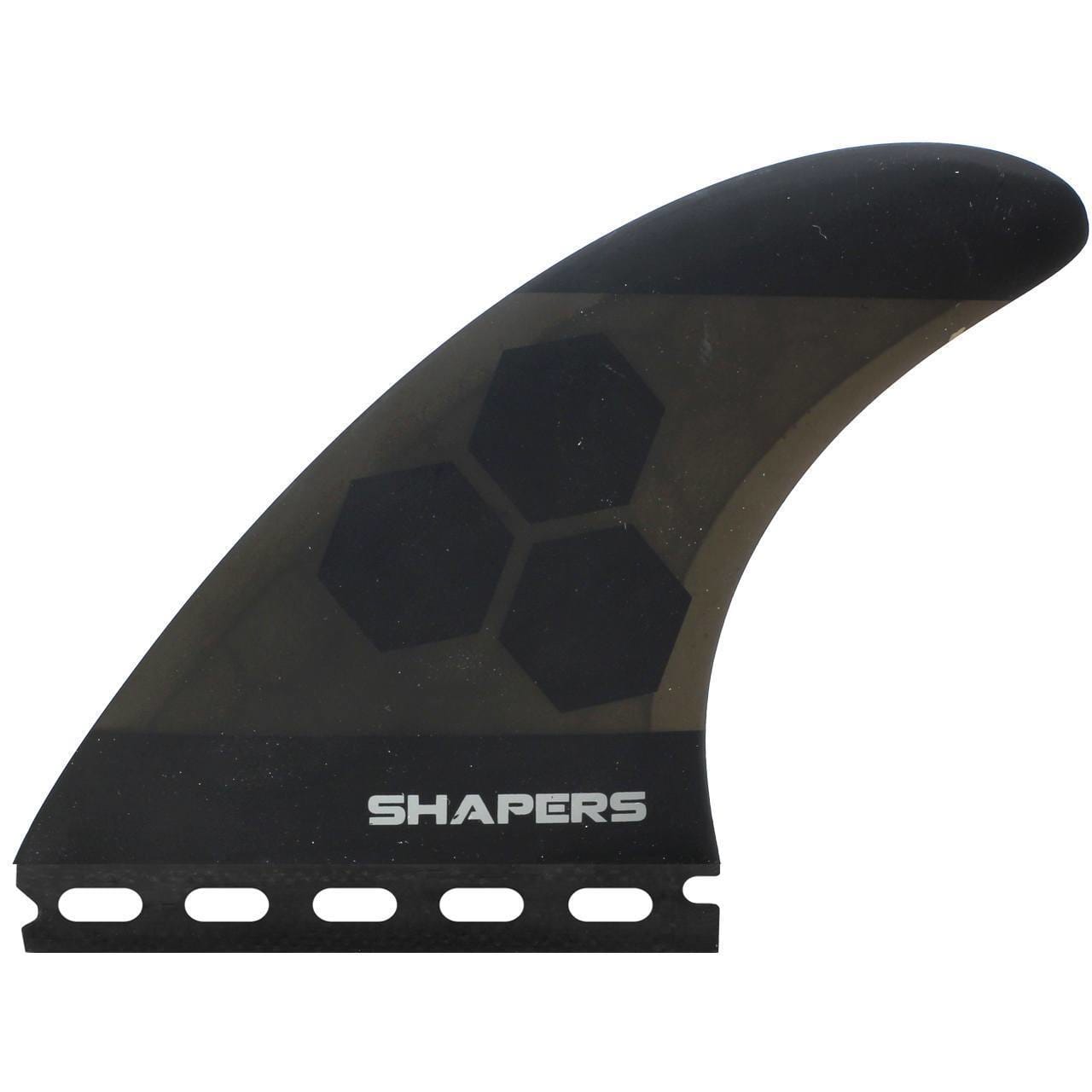 Shapers Core-Lite AM Thruster Fins - Medium (Black)