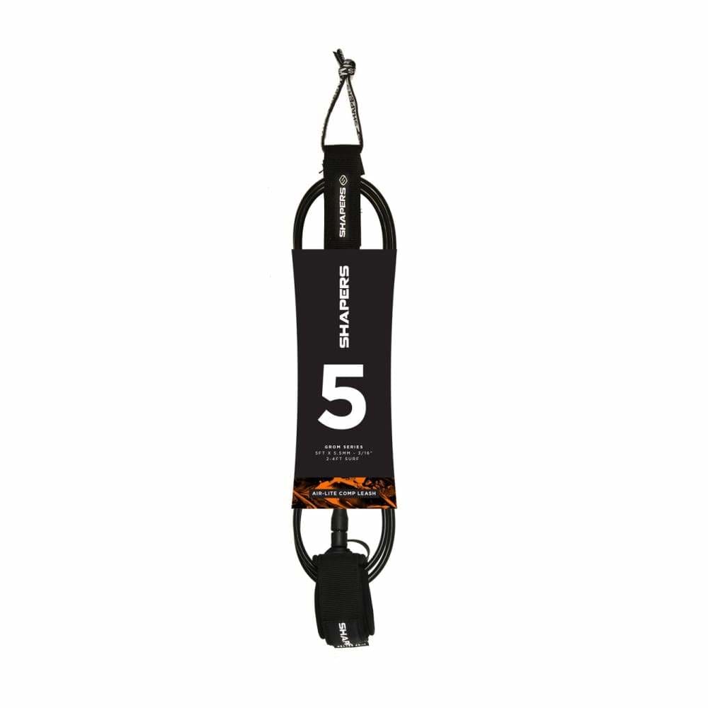 Shapers 50 Grom Legrope / Leash (Black) - Shapers - Legropes