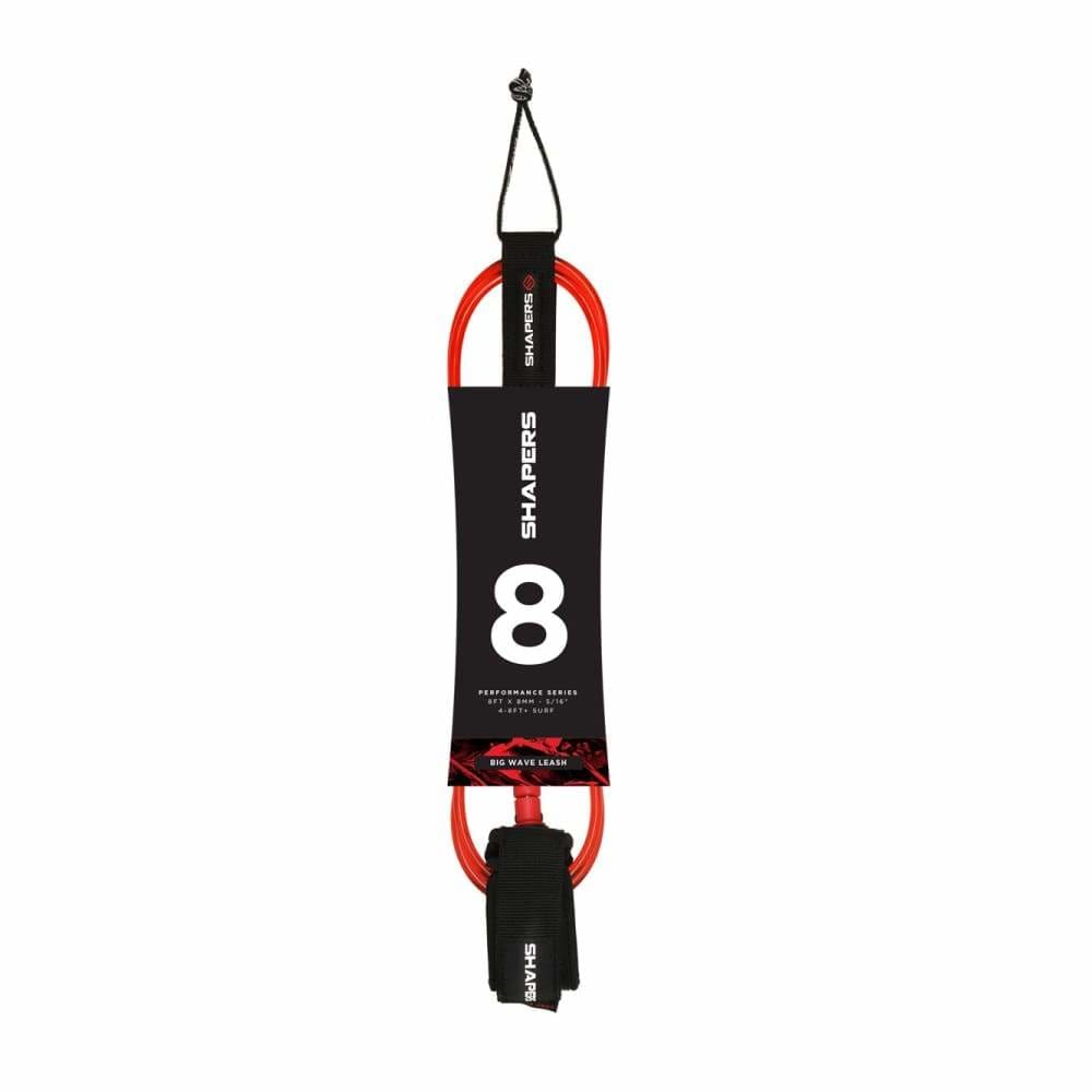 Shapers 80 Big Wave Legrope / Leash (Red) - Shapers - Legropes