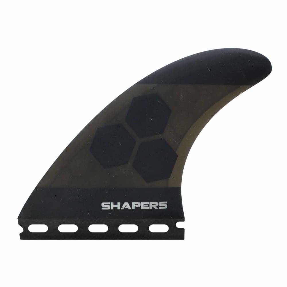 Shapers Core-Lite Am Thruster Fins - Large (Black) - Shapers - Thruster Fins