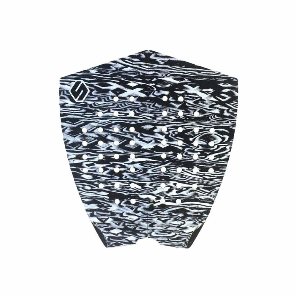 Shapers Performance Ii Tail Pad - Black/white Marble (2 Piece) - Shapers - Tail Pads