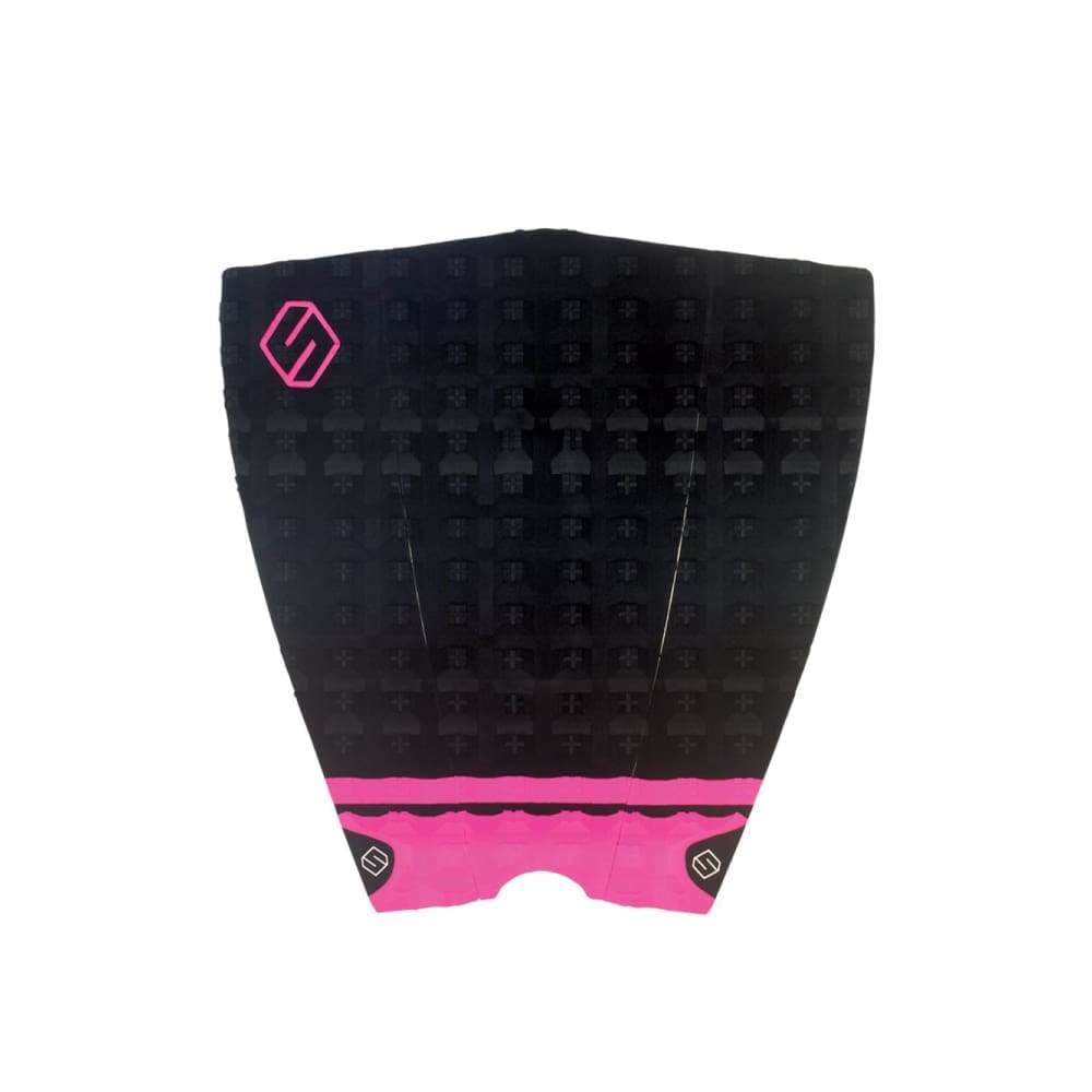 Shapers Performance Iii Tail Pad - Black / Pink (3 Piece) - Shapers - Tail Pads