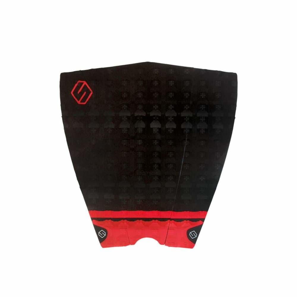Shapers Performance Iii Tail Pad - Black / Red (3 Piece) - Shapers - Tail Pads