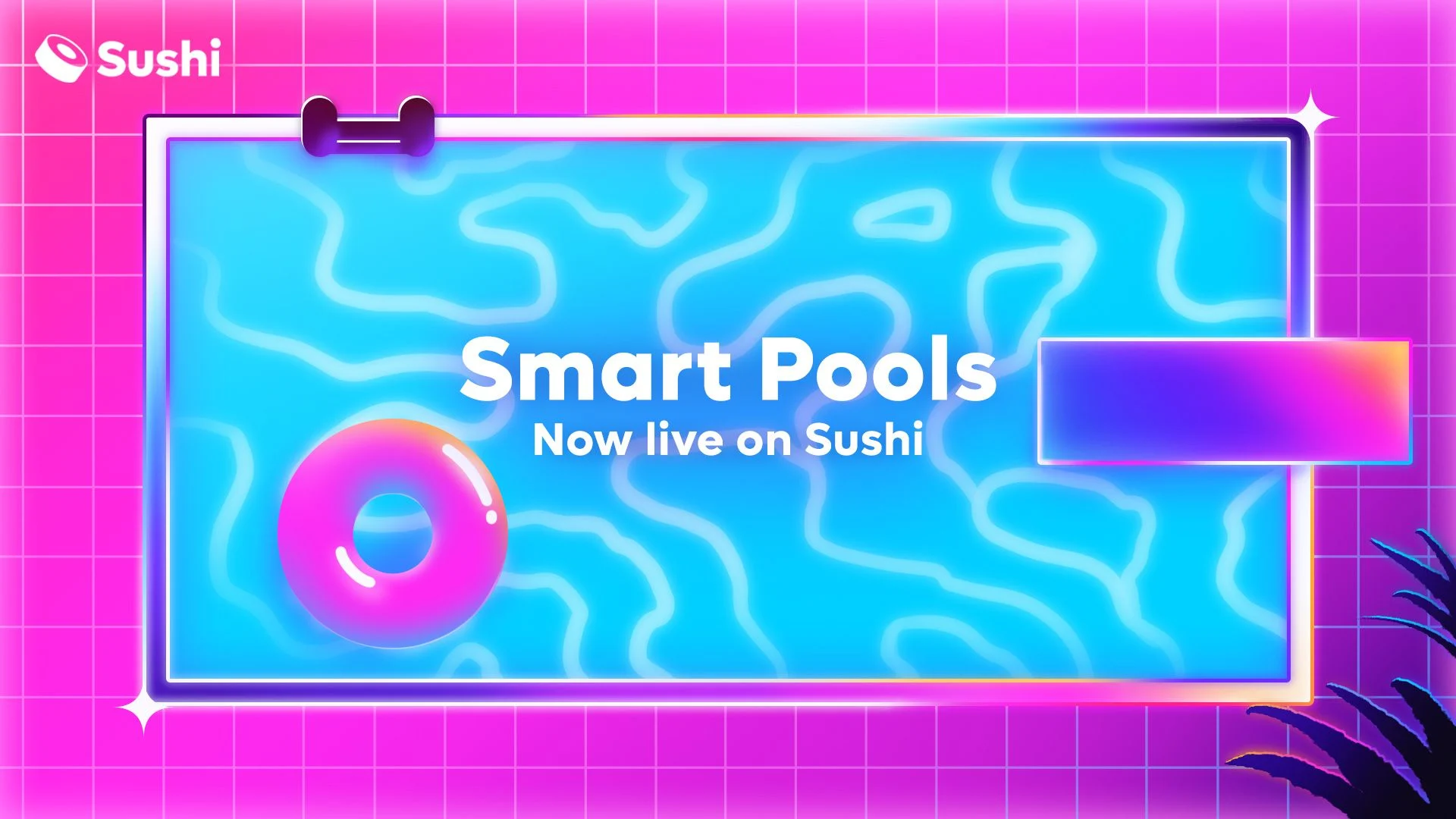 Smart pools are live on sushi sushi
