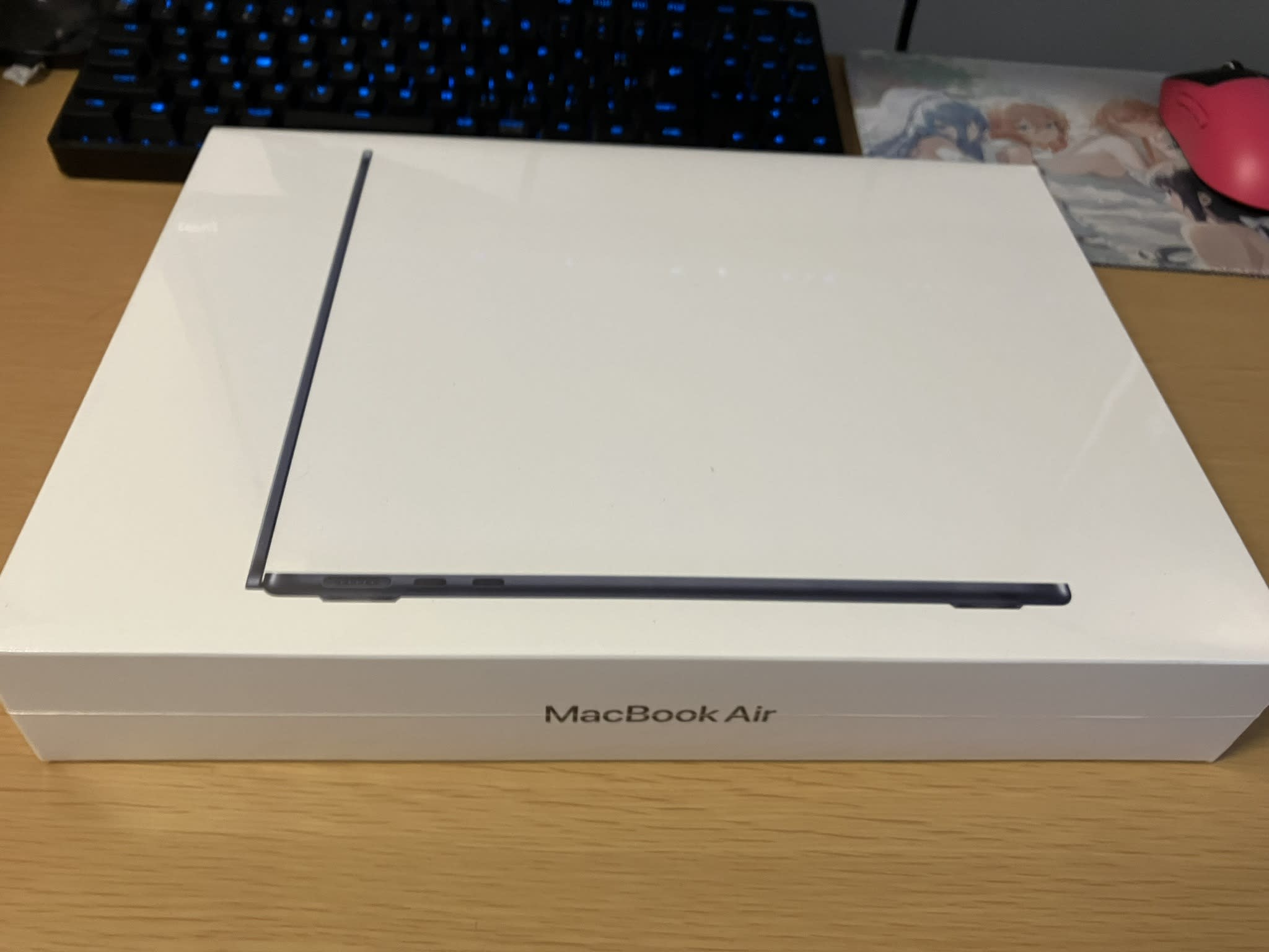 Macbookのパッケージ写真