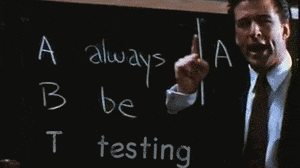 alwyas be testing ppc