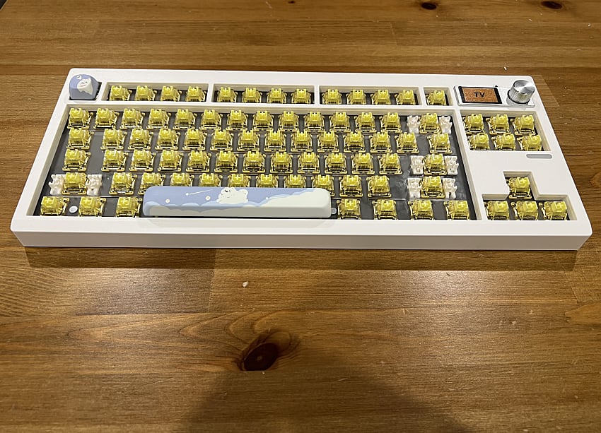 all switches installed in the PCB