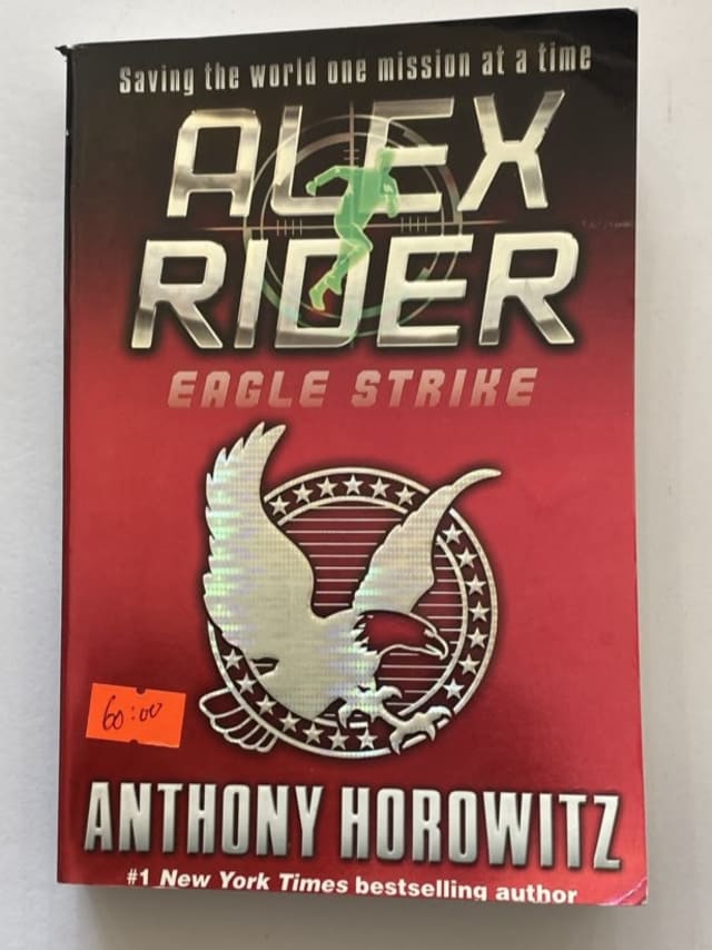 Alex Rider: Eagle Strike by Anthony Horowitz — front cover
