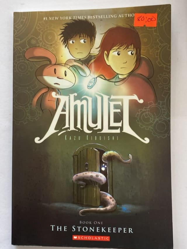 Amulet: The Stonekeeper by Kazu Kibuishi — front cover