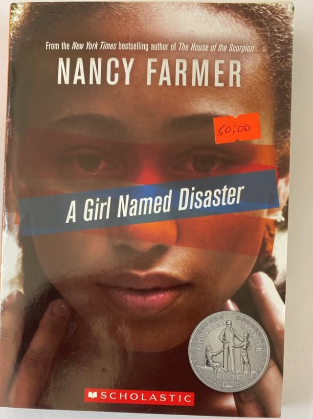 A Girl Named Disaster front cover