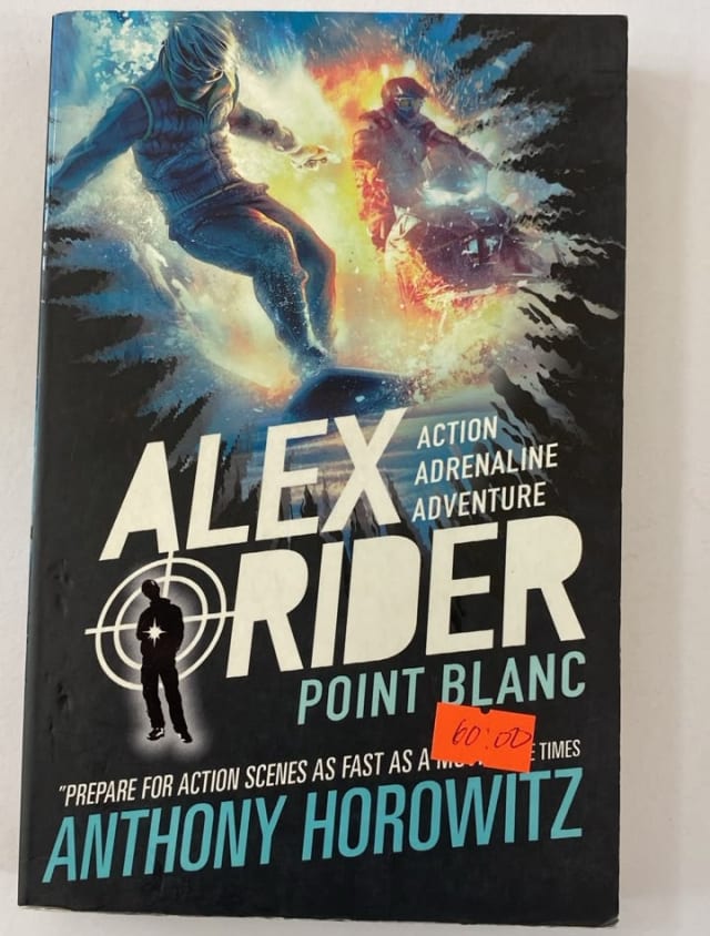 Alex Rider: Point Blanc front cover