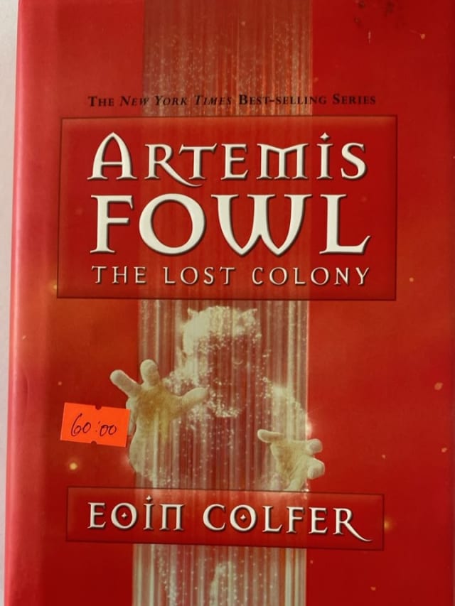 Artemis Fowl: The Lost Colony front cover