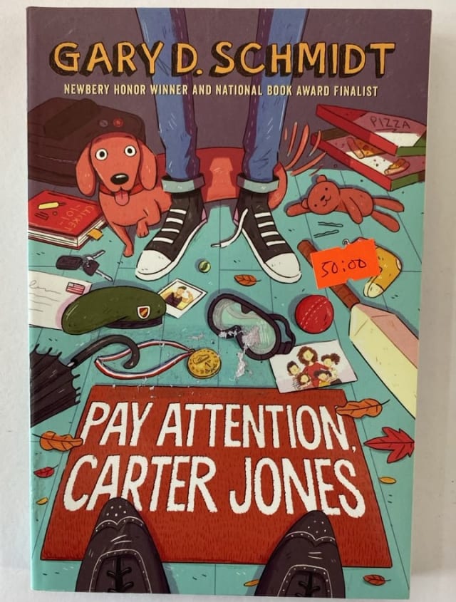 Pay Attention, Carter Jones front cover