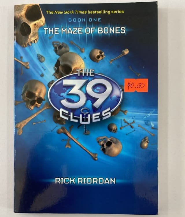 The 39 Clues: The Maze of Bones front cover