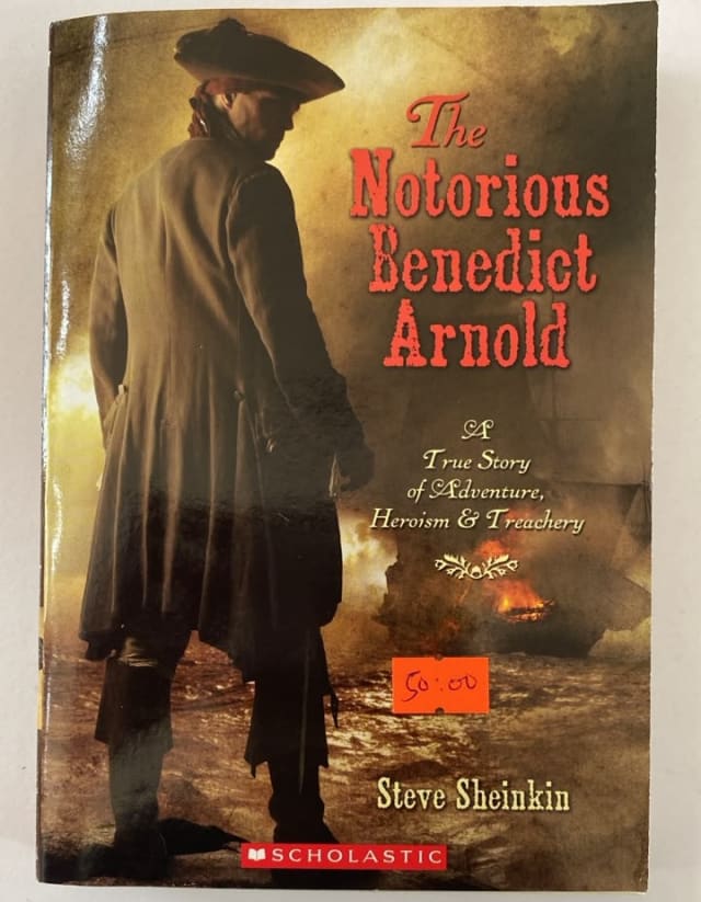 The Notorious Benedict Arnold front cover