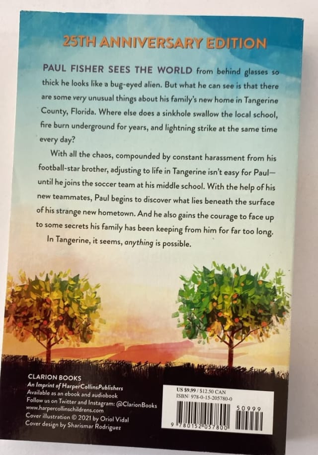 Tangerine back cover