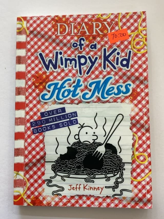 Diary of a Wimpy Kid: Hot Mess by Jeff Kinney — front cover