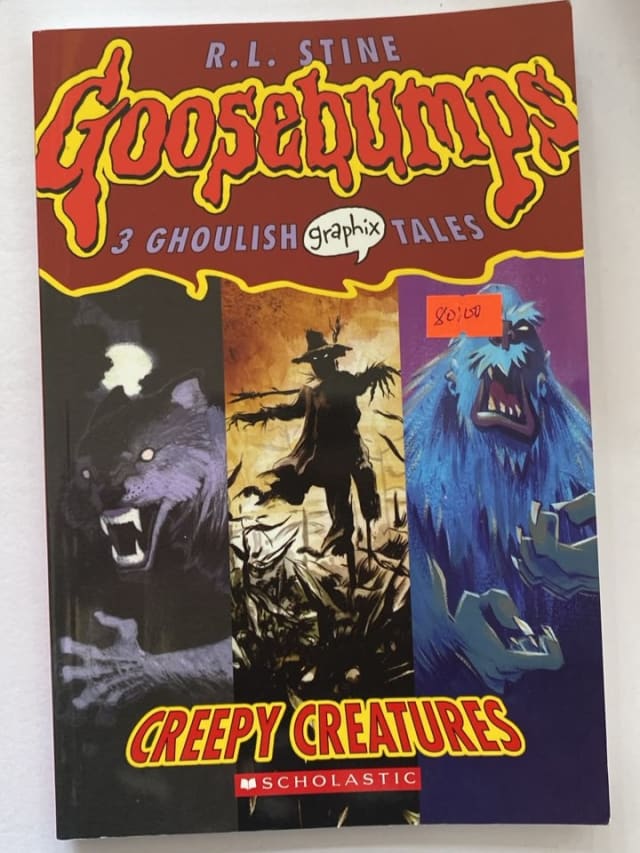 Goosebumps: Creepy Creatures by R. L. Stine — front cover