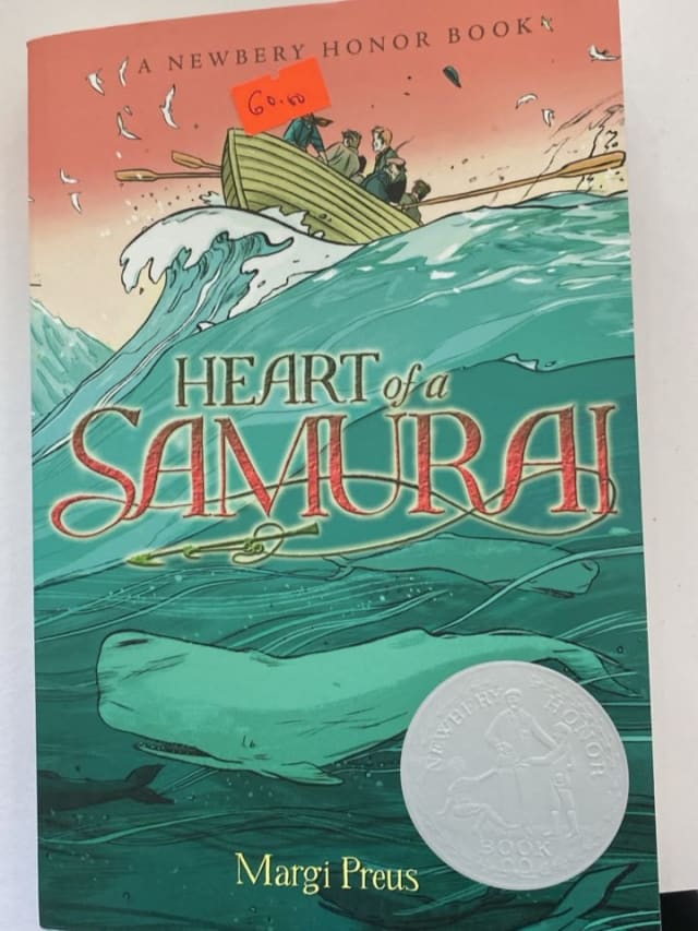 Heart of a Samurai by Margi Preus — front cover