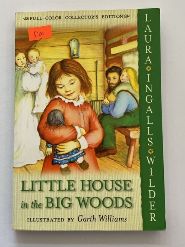Little House in the Big Woods by Laura Ingalls Wilder — front cover
