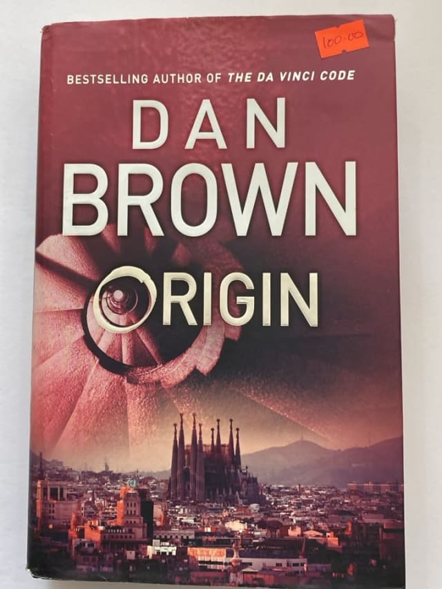 Origin by Dan Brown — front cover