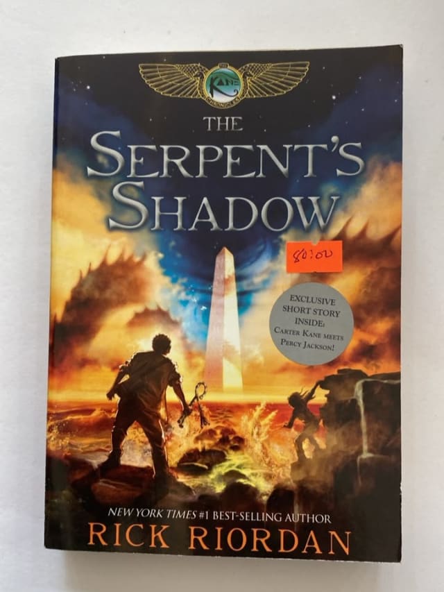 Percy Jackson: The Serpent's Shadow by Rick Riordan — front cover