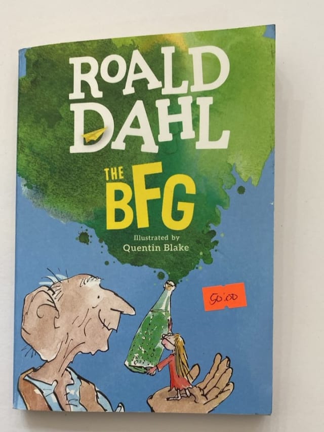 The BFG by Roald Dahl — front cover