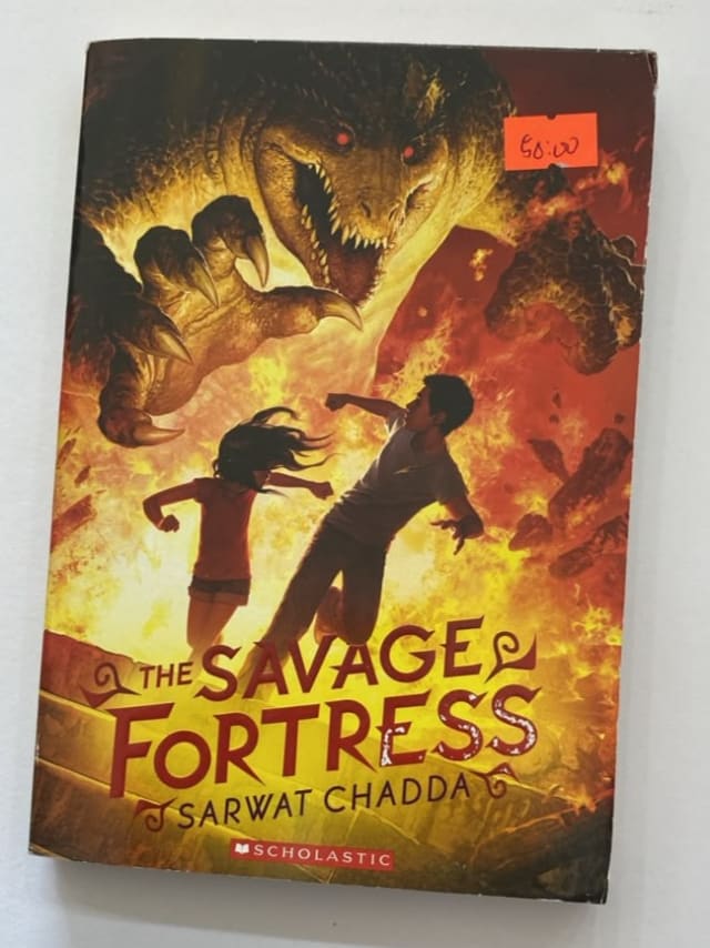 The Savage Fortress by Sarwat Chadda — front cover