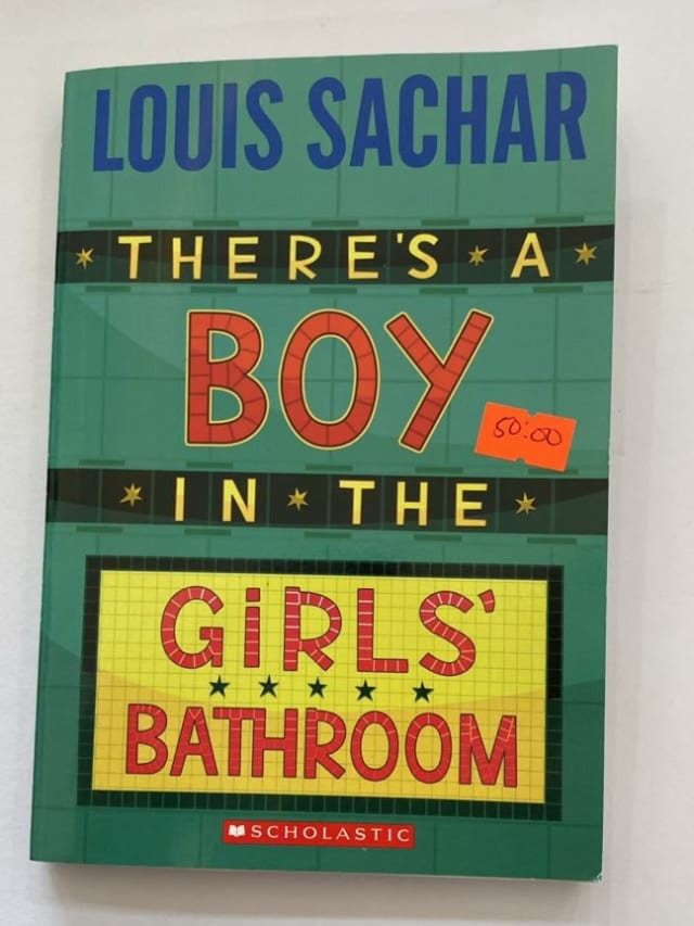 There's a Boy in the Girls' Bathroom by Louis Sachar — front cover
