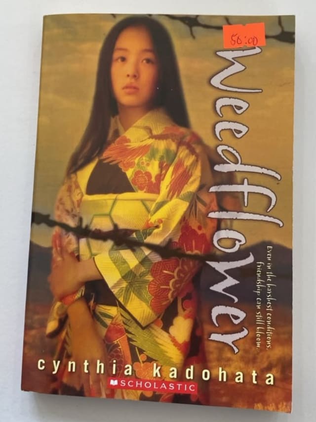 Weedflower by Cynthia Kadohata — front cover