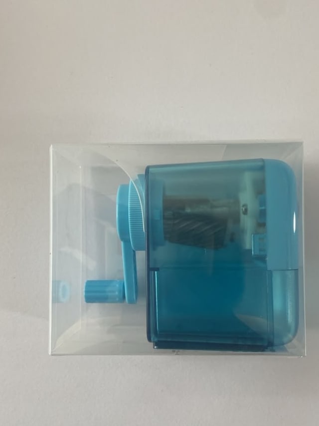 Deli X60 Manual Pencil Sharpener back view