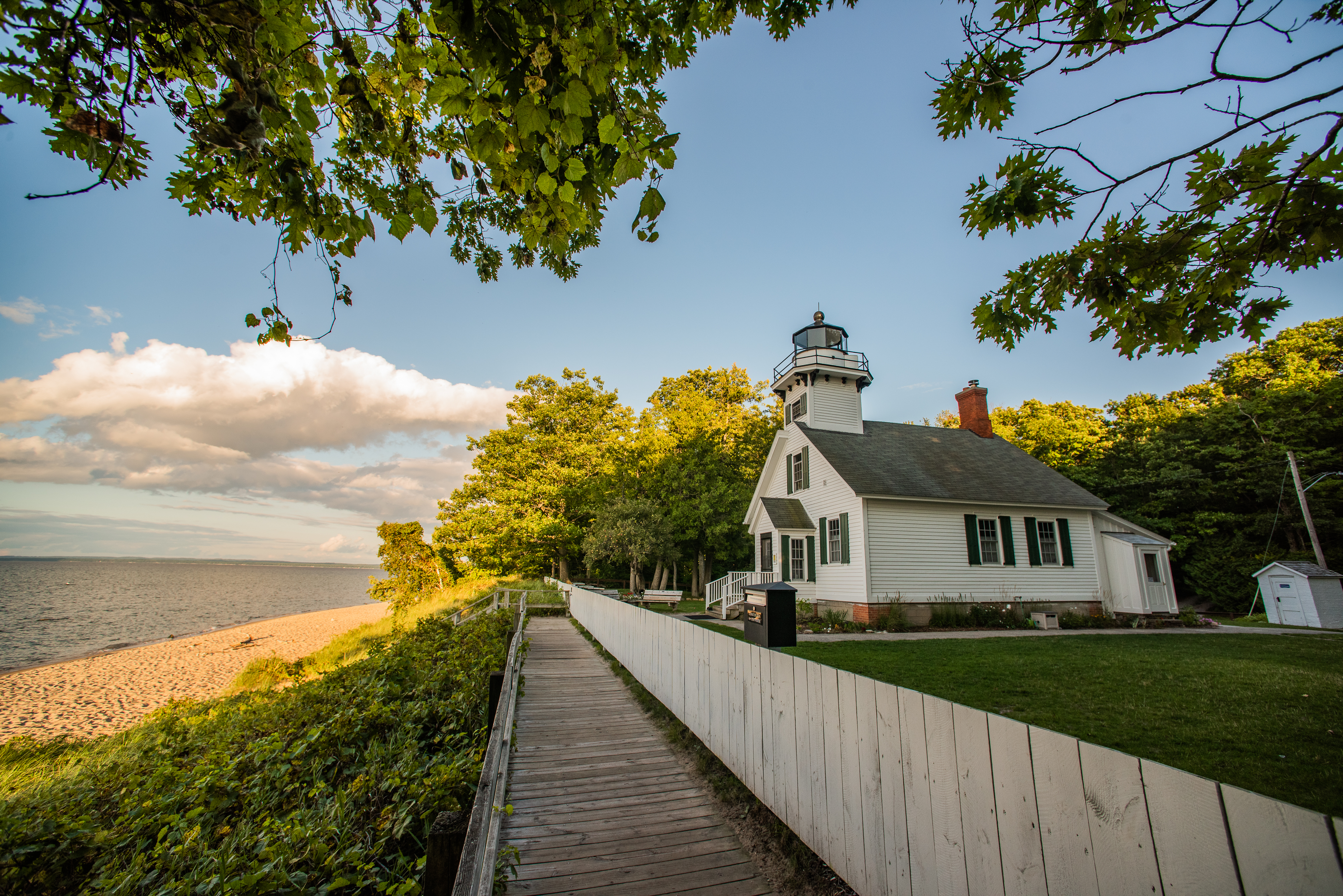 Traverse City Michigan — downtown and Grand Traverse Bay