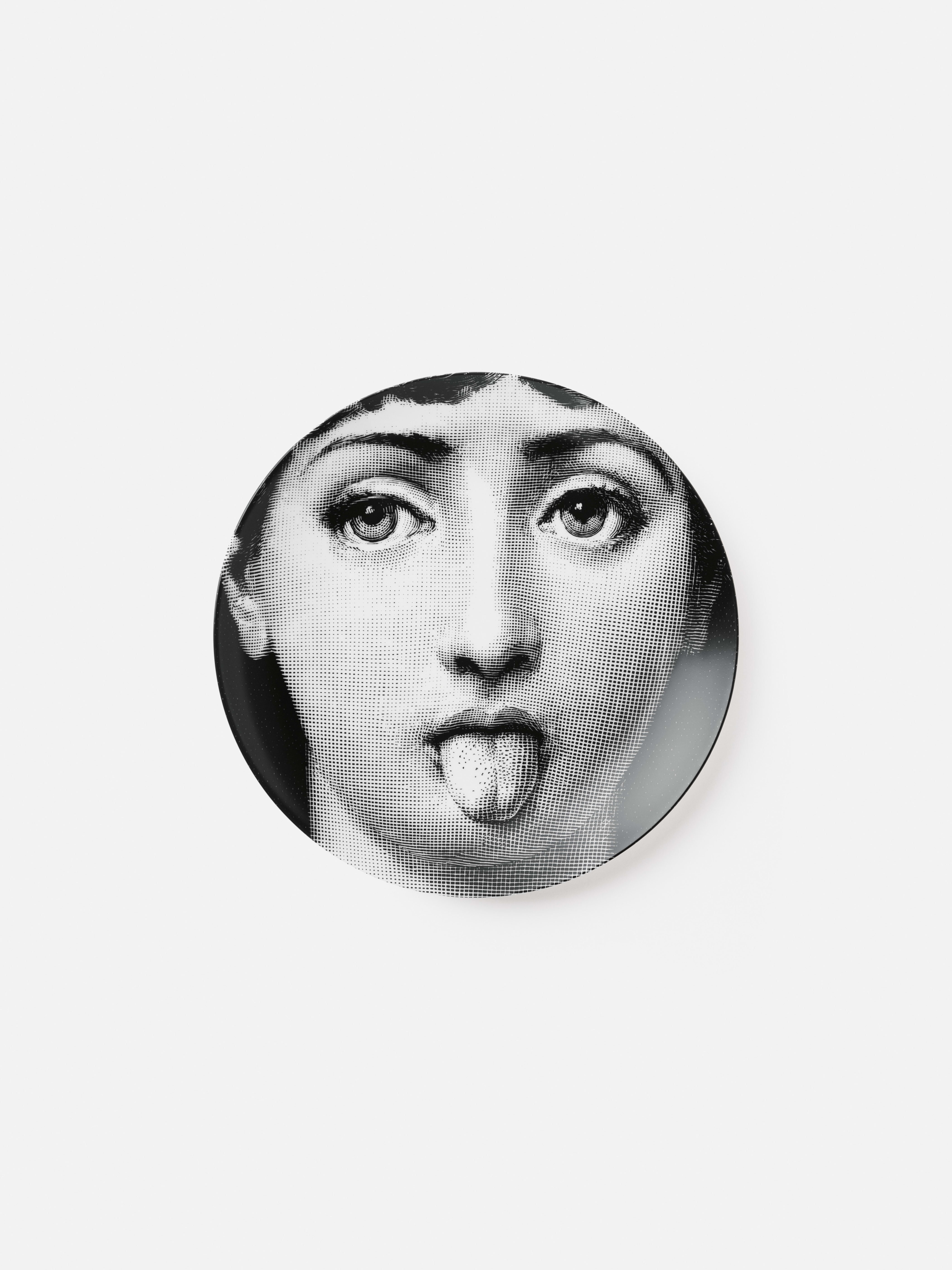 Plate Fornasetti – 82 Black & White