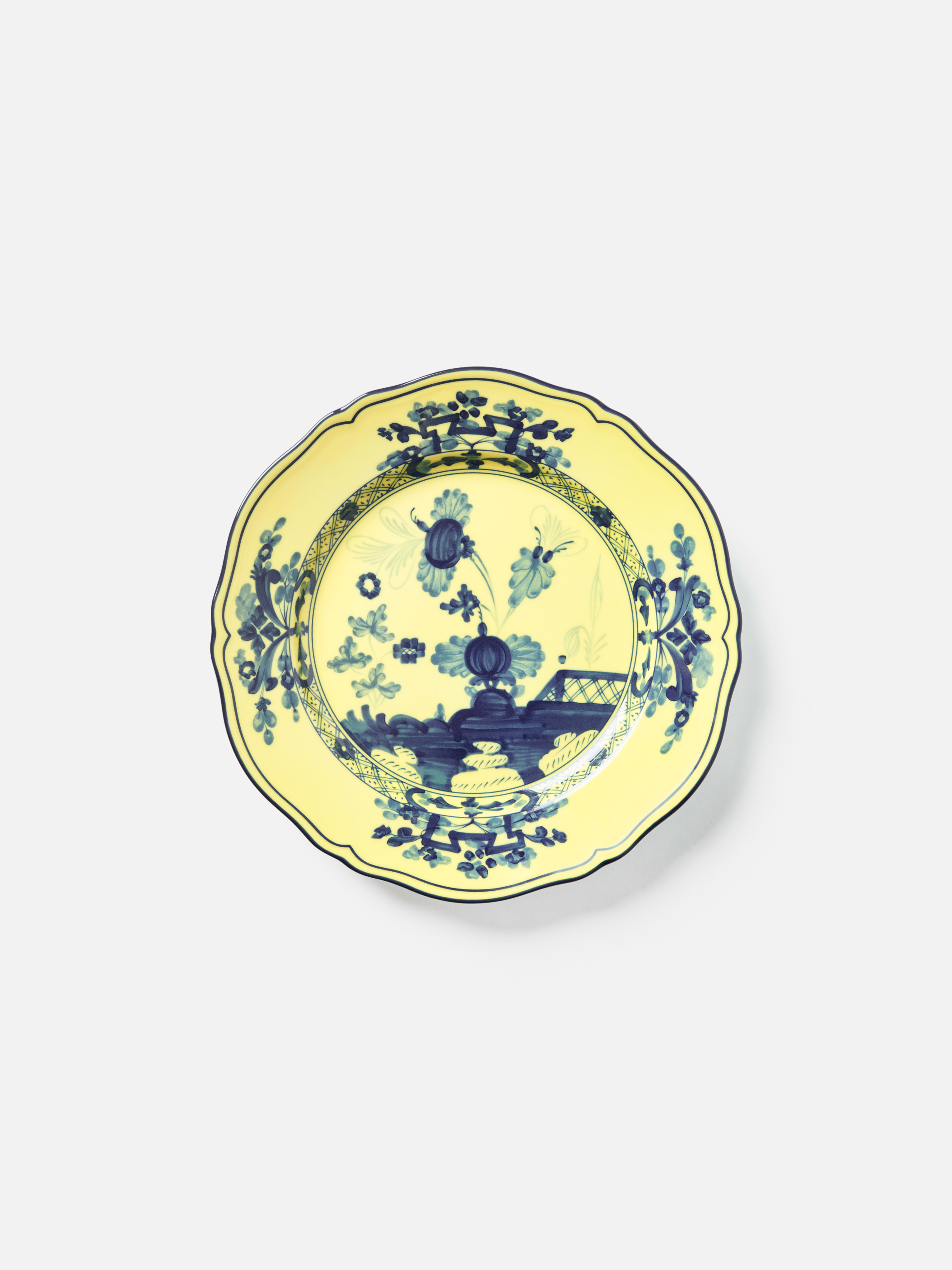 Plate Oriente Italiano Citrino