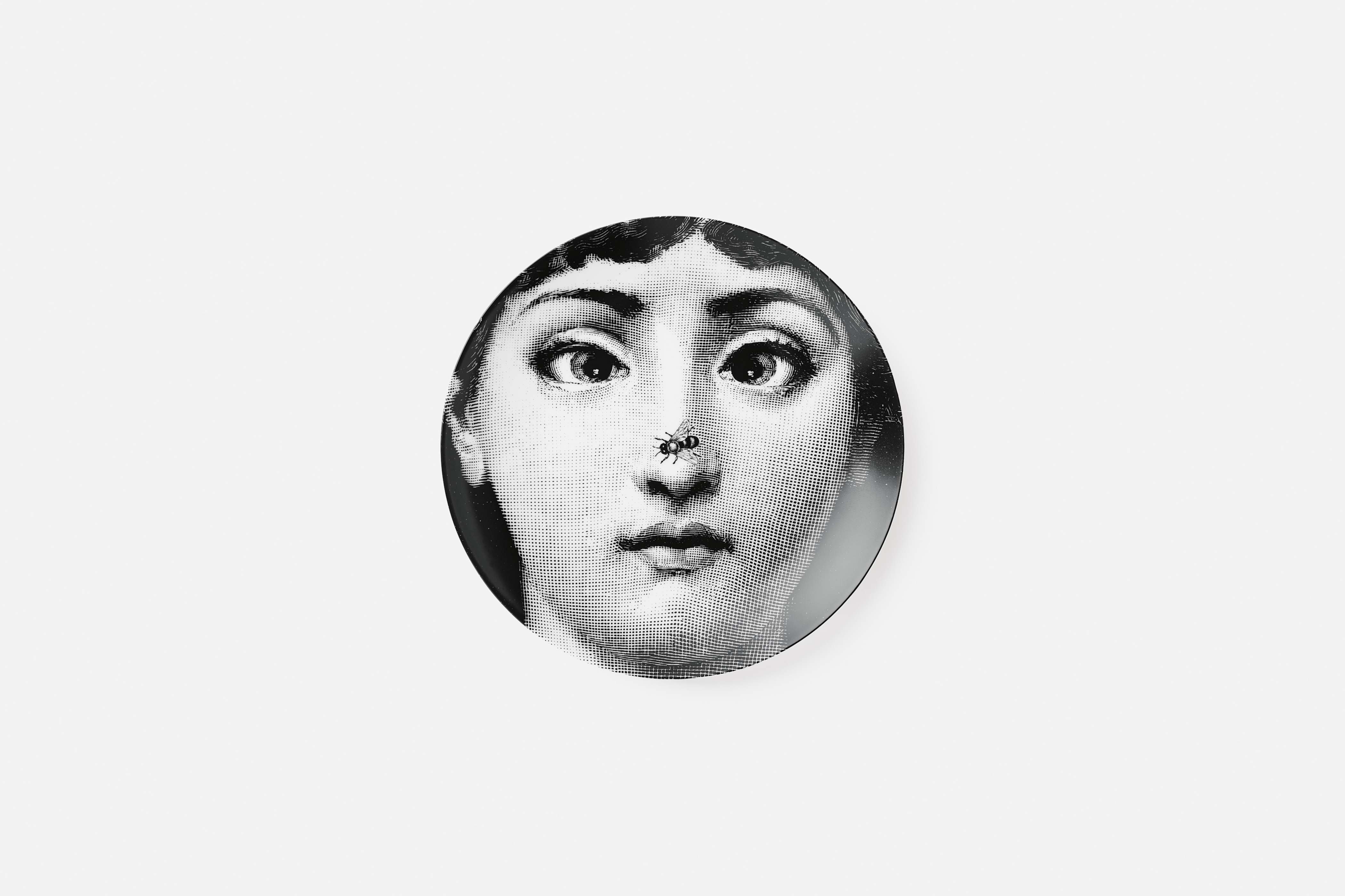 FORNASETTIスクウェアプレート Fornasetti スクエア プレート | グレー | FARFETCH JP