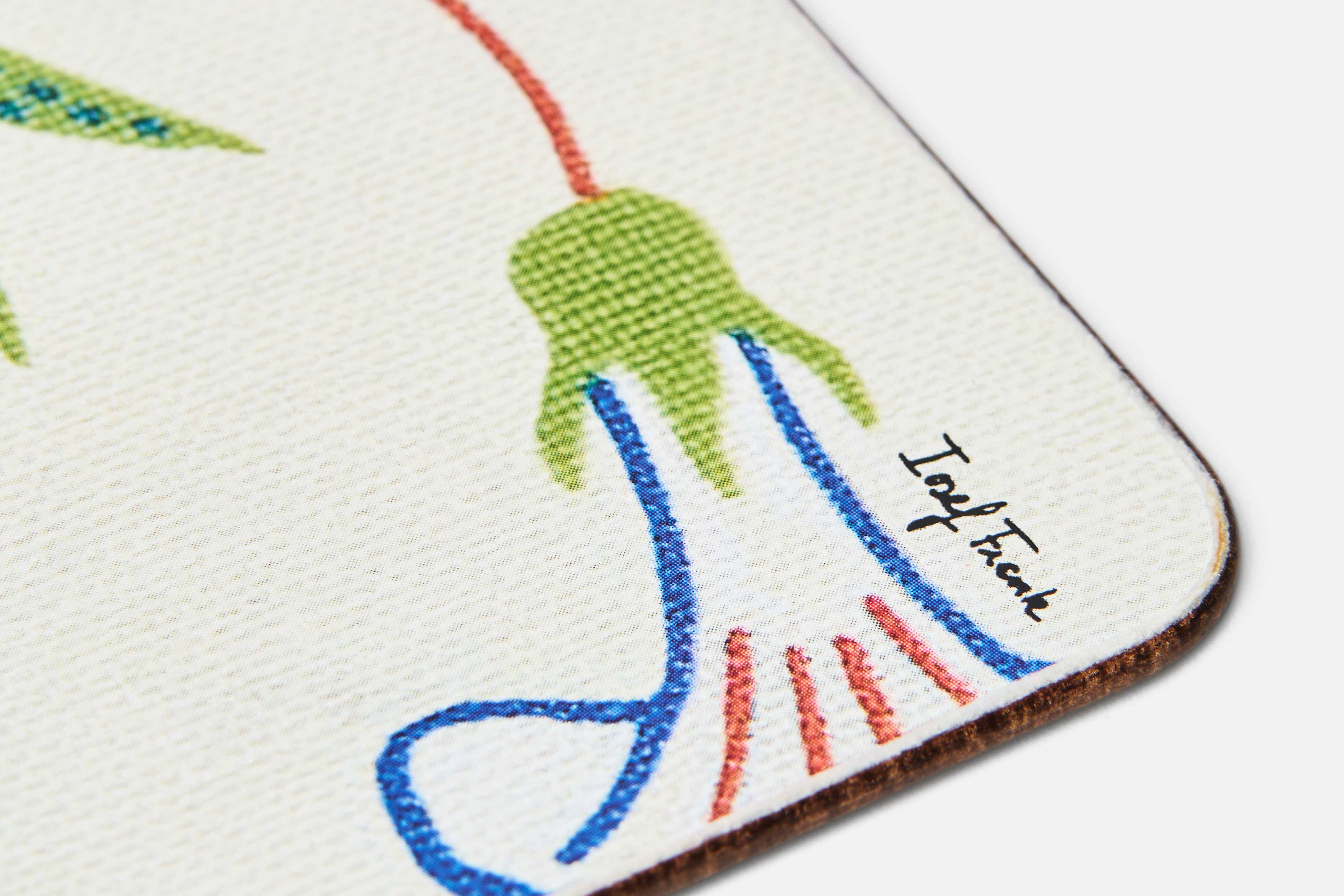 Underlägg Gröna Fåglar - Svenskt Tenn